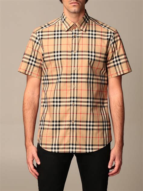 burberry hemd bunt herren|Burberry signatures for men.